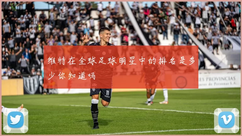 维特在全球足球明星中的排名是多少你知道吗