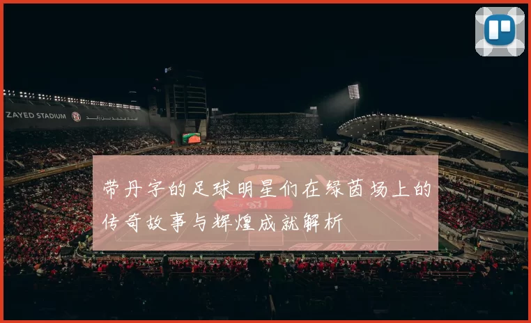 带丹字的足球明星们在绿茵场上的传奇故事与辉煌成就解析