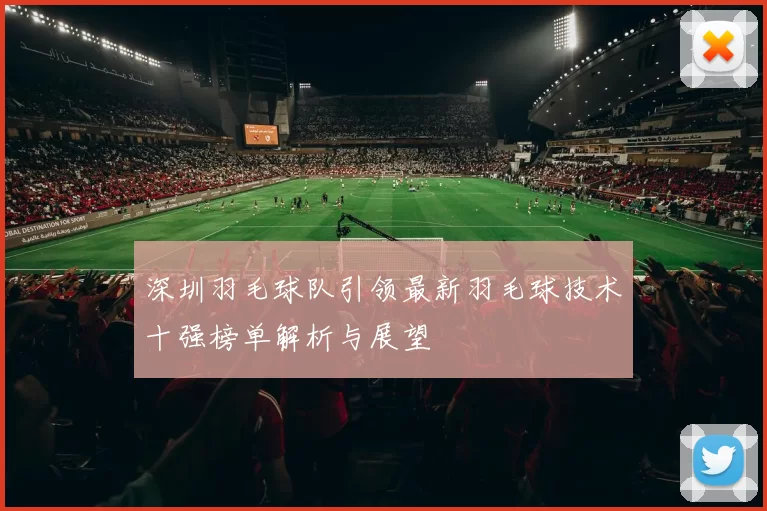 深圳羽毛球队引领最新羽毛球技术十强榜单解析与展望