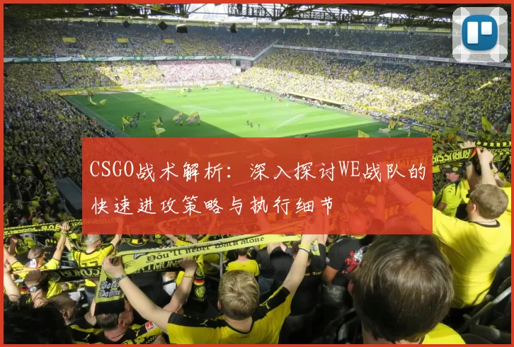 CSGO战术解析：深入探讨WE战队的快速进攻策略与执行细节